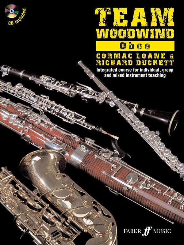 Team Woodwind Oboe Sheet Music Book with CD