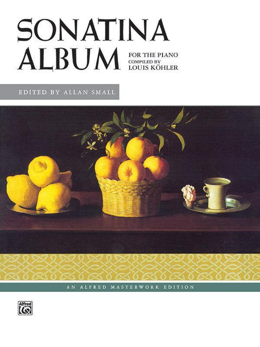 Sonatina Album for Piano - Edited by Allan Small, Comb Binding, Popular Works by Beethoven, Clementi, Haydn, Kuhlau, Mozart