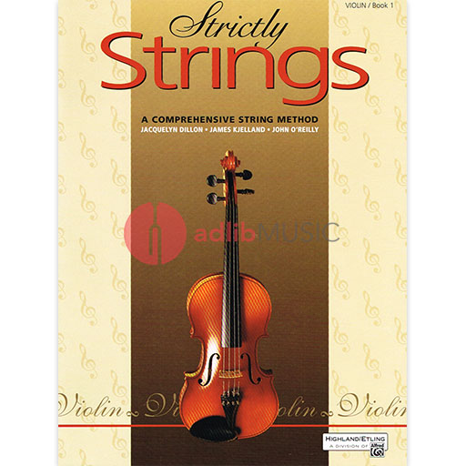 Strictly Strings Book 1 for Violin - Method and Sheet Music