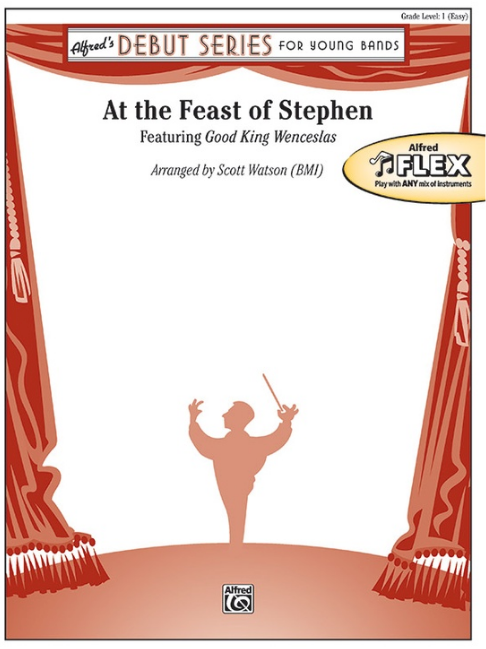 At the Feast of Stephen Flex Ensemble Grade 1 - Watson Scott Alfred 49215