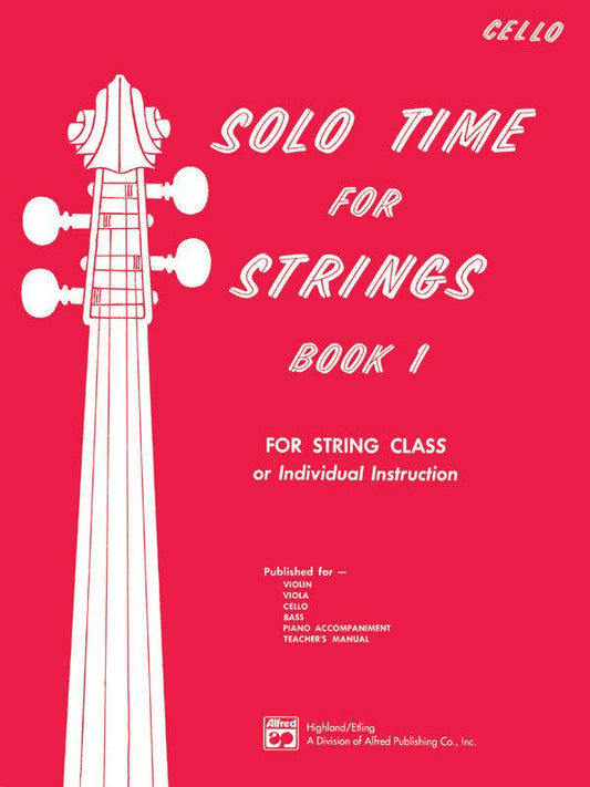 Solo Time for Strings Book 1 for Violin - Alfred Music