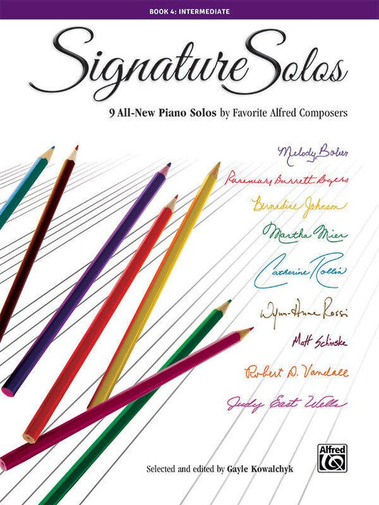 Signature Solos Book 4 - Piano Sheet Music Collection