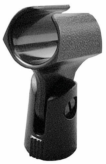 On Stage Euro-Style Hard Plastic Microphone Clip for Dynamic Mics