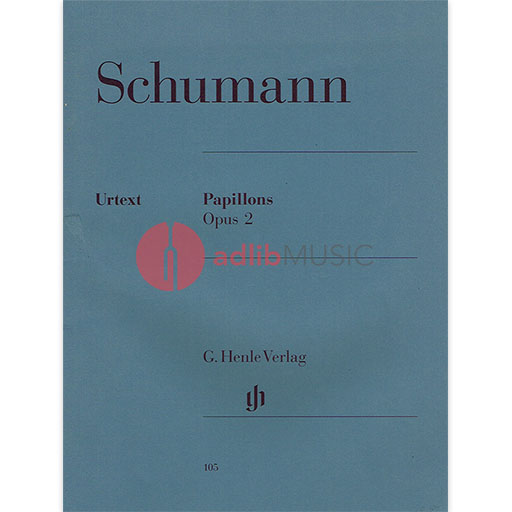 Schumann Papillons Op. 2 Piano Solo Sheet Music Henle HN105