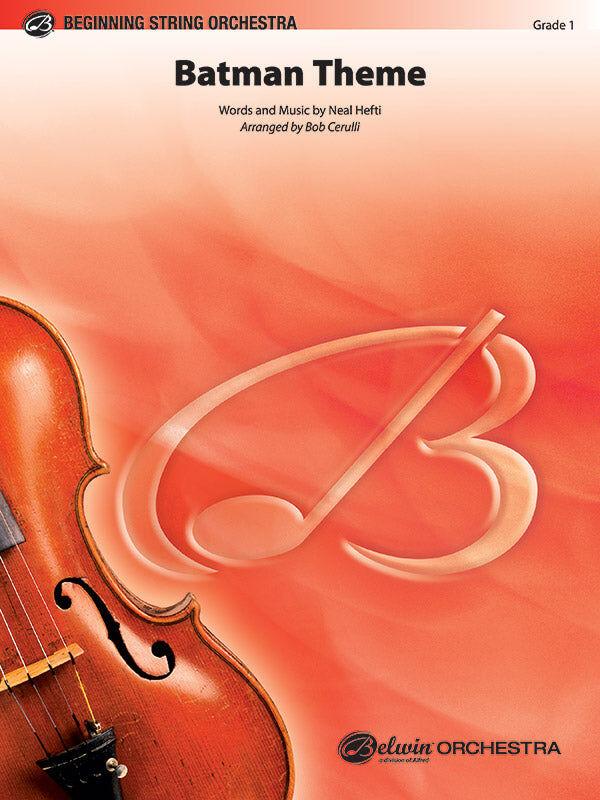 Batman Theme String Orchestra Sheet Music for Grade 1