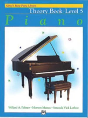 ABPL Theory Book 5 - Piano Sheet Music and Method Book with Games and Quizzes