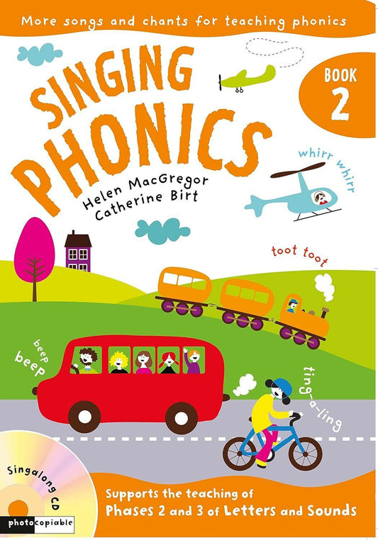Singing Phonics Book 2 with CD - Vocal Sheet Music