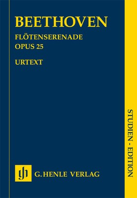 Serenade in D Op 25 Study Score - Beethoven Complete Edition