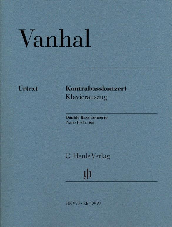 Vanhal - Double Bass Concerto with Piano Accompaniment - Henle HN979