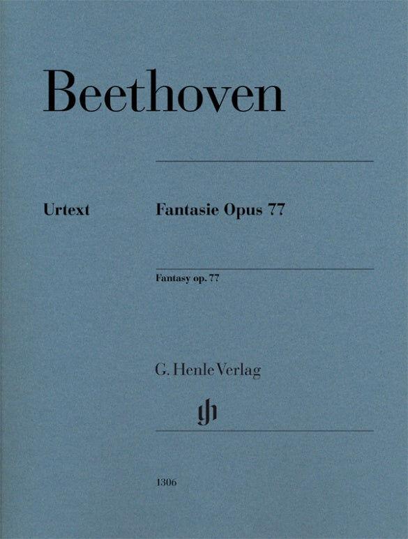 Fantasy Op 77 Piano Solo Sheet Music by Beethoven, Ludwig van Irmer, Otto Von Henle