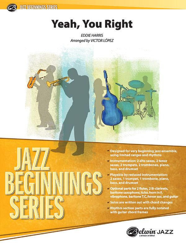 Yeah You Right Jazz Ensemble Sheet Music for Young Players