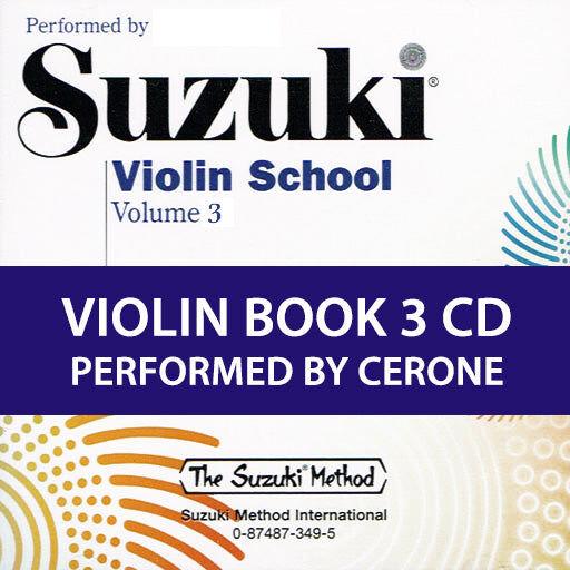 Suzuki Violin School Volume 3 Audio CD