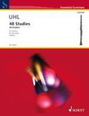 48 Studies for Clarinet by Alfred Uhl with Practicing Tips by Prof. Reiner Wehle