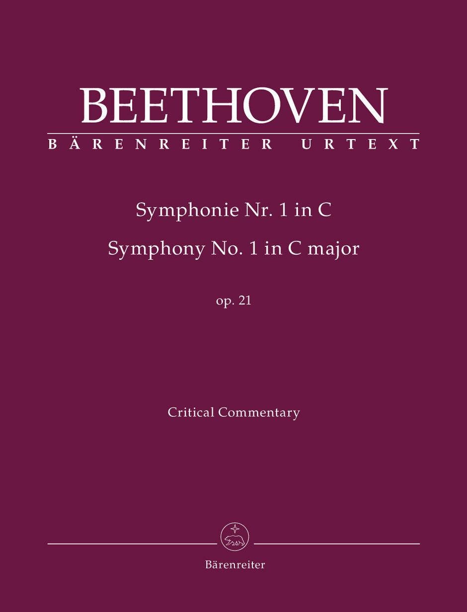 Symphony No 1 Commentary by Beethoven - Full Orchestra Sheet Music