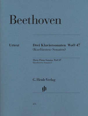 3 Piano Sonatas WoO 47 Sheet Music for Piano Solo