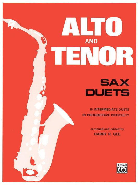 Alto and Tenor Saxophone Duets - 16 Intermediate Sheet Music for Saxophones