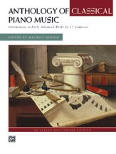 Anthology of Classical Piano Music by Various - Alfred Music