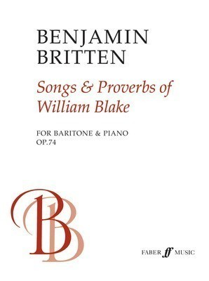 Songs and Proverbs Blake - Vocal Sheet Music Album