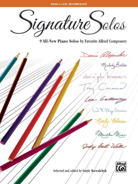 Signature Solos Book 5 - Piano Sheet Music Collection