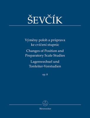 Changes of Position & Preparatory Scale Studies Op 8 for Violin