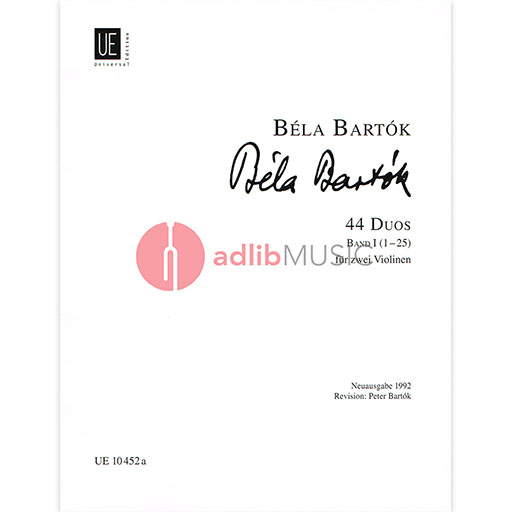 44 Duets Volume 1 for 2 Violins Sheet Music