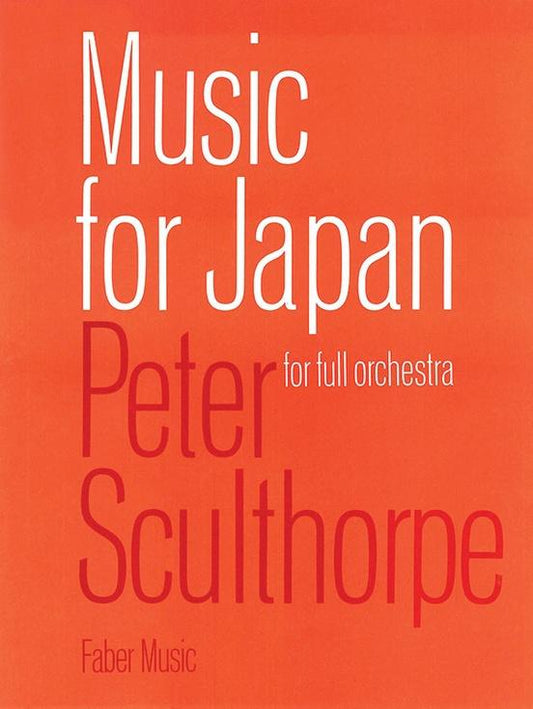 Music for Japan Full Score by Peter Sculthorpe, Faber 057150535X