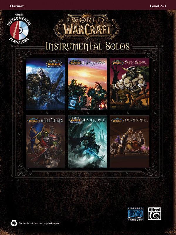 World of Warcraft Instrumental Solos for Clarinet with Accompaniment CD