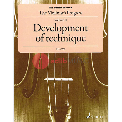 Doflein Method Book 2 for Violin - Schott ED4752