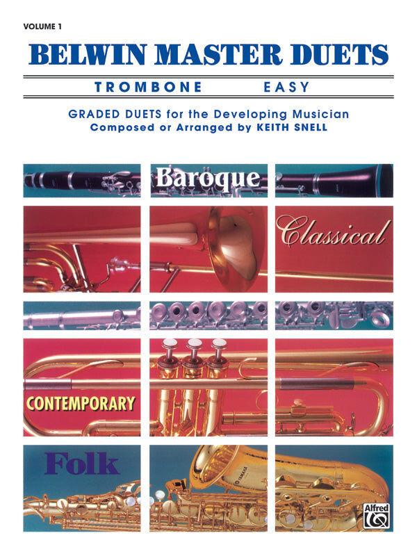 Belwin Master Duets Easy Book 1 for Trombone