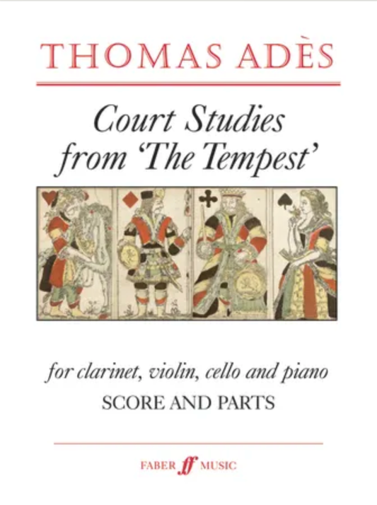 Court Studies from The Tempest - Chamber Sheet Music for Violin, Clarinet, Cello, and Piano
