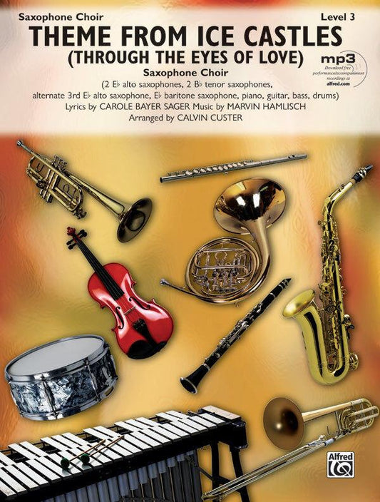 Theme from Ice Castles for Saxophone Choir