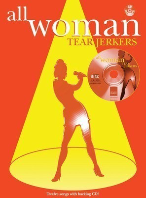 All Woman Tearjerkers PVG Sheet Music Book with Backing CD