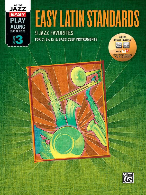 Alfred Jazz Easy PlayAlong Volume 3 Latin Standards Piano Sheet Music