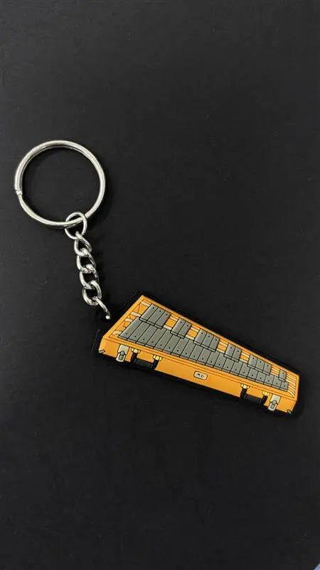 Musician Designer Glockenspiel Keyring - Durable PVC Music Keychain with 3D Detail, Includes Gift Envelope, Perfect for Keys and Bags