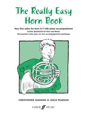 Really Easy Horn Book for Beginners with Piano Accompaniment