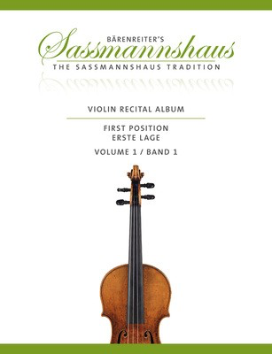 Sassmannshaus Violin Recital Album Volume 1