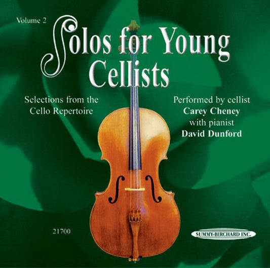 Solos for Young Cellists Volume 2 CD