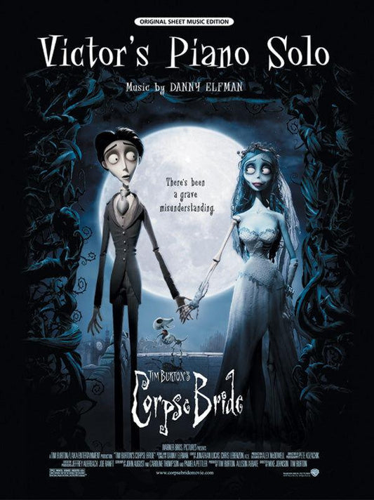 Victor's Piano Solo from The Corpse Bride PVG Sheet Music
