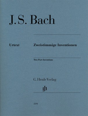 Two Part Inventions BWV 772-786 Piano Sheet Music Without Fingering