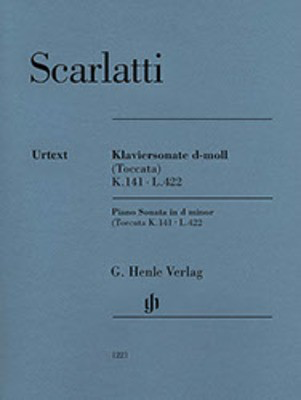 Piano Sonata in D Minor K 141 L 422 Sheet Music for Piano Solo