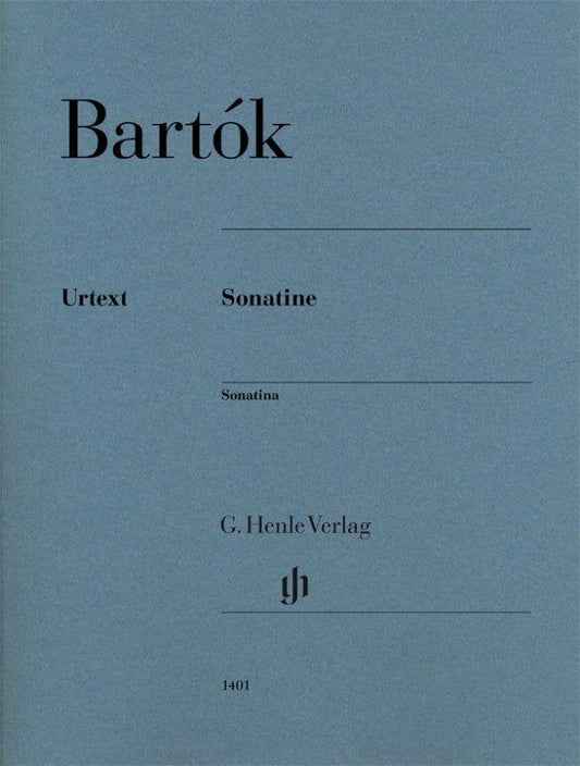 Bartok Sonatina for Piano - Bela Bartok, Piano Sheet Music, Solo Works, Edited by Laszlo Somfai