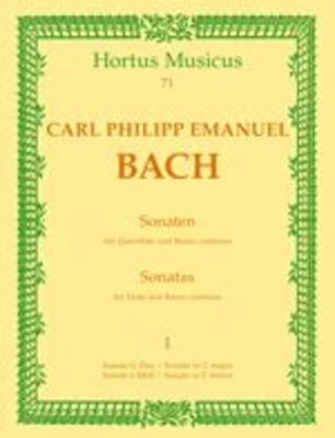 Sonatas for Flute in G and E with Bass Continuo