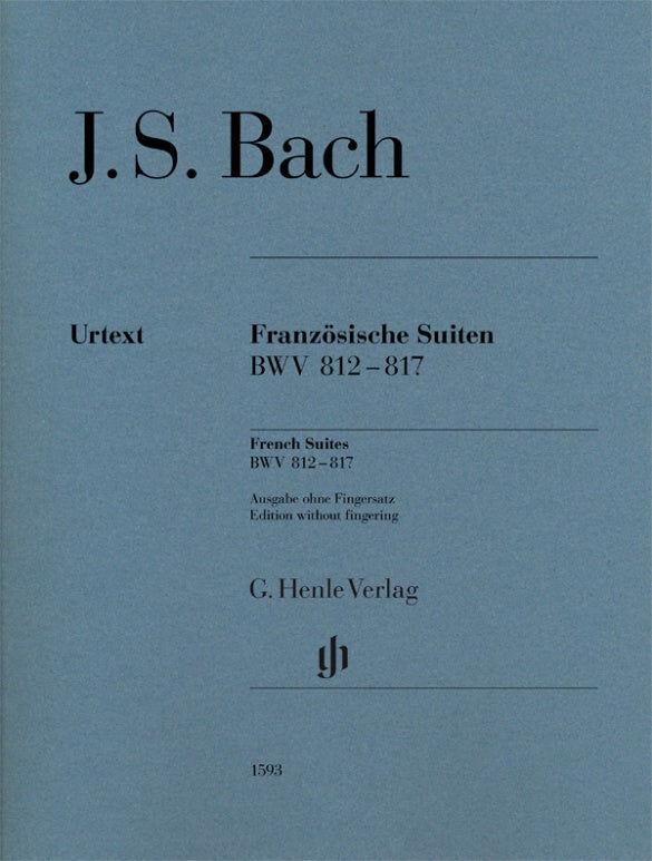 French Suites BWV 812-817 Piano Sheet Music by Bach Ed Scheideler Ullrich Henle
