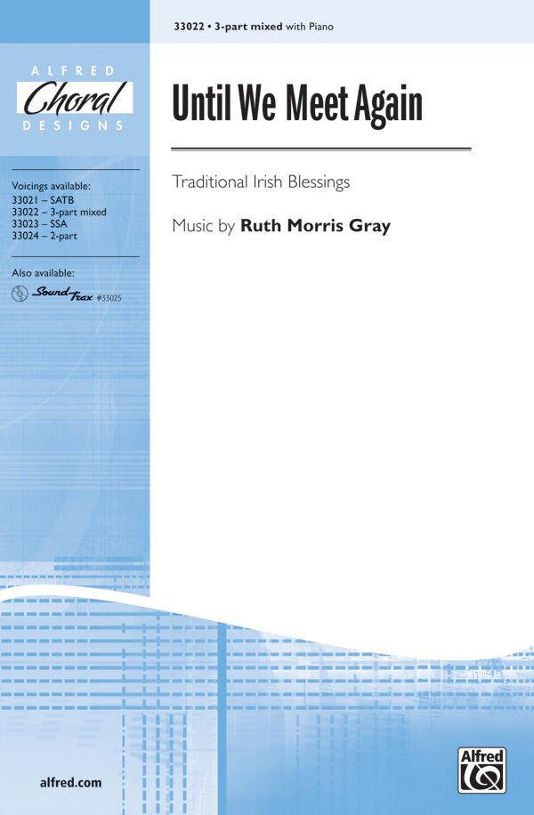Until We Meet Again 3 Part Mix Choral Sheet Music