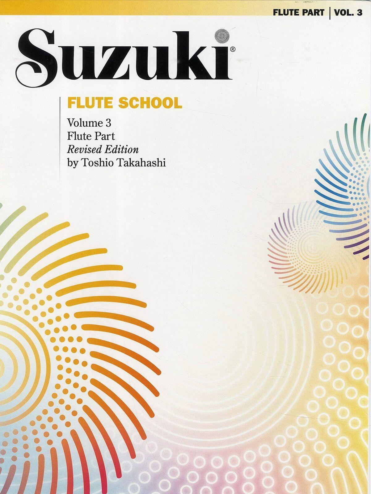 Suzuki Flute School Volume 3 Flute Part - Sheet Music and Method Book