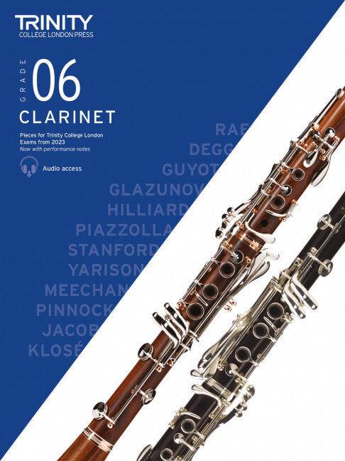 Trinity Clarinet Exam Pieces 2023 Grade 6 Sc/Pt