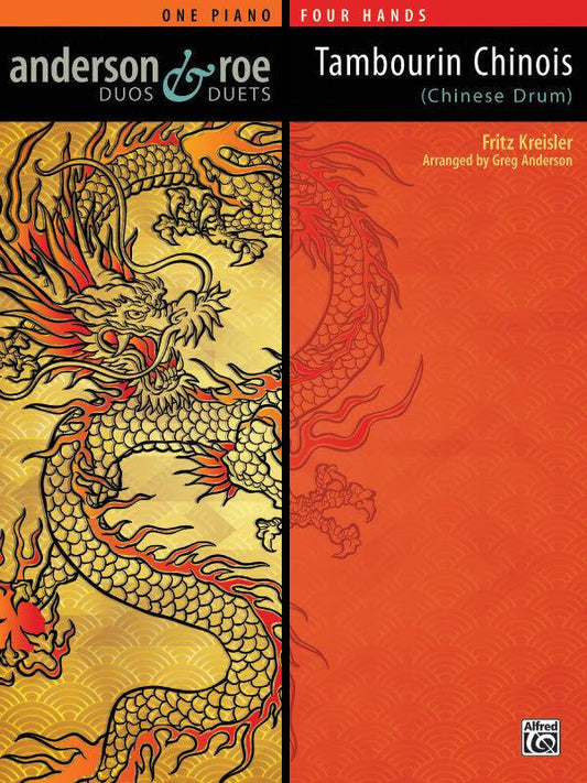 Tambourin Chinois for Piano Duet Sheet Music