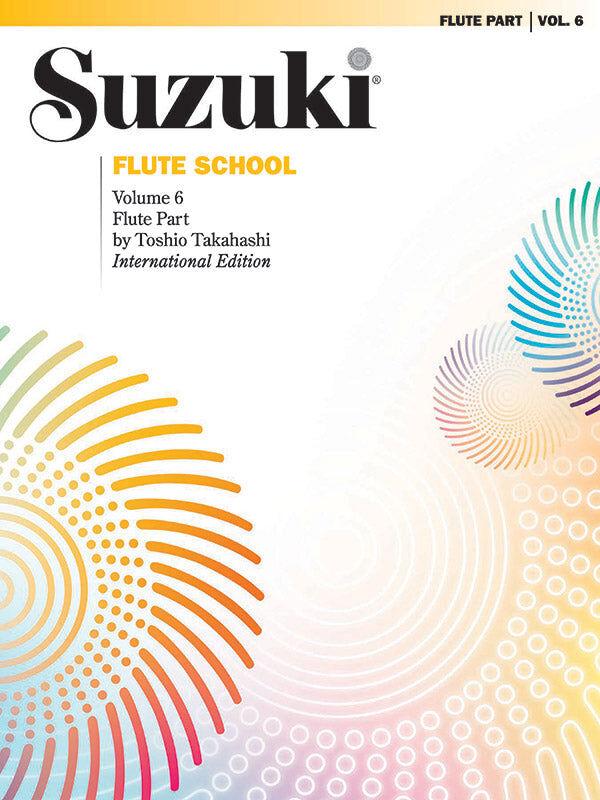 Suzuki Flute School Volume 6 Flute Part Sheet Music