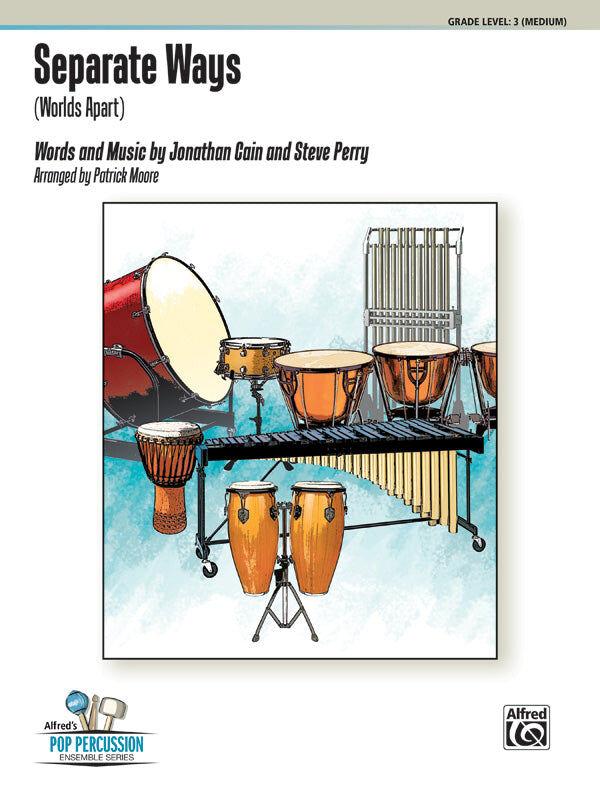 Separate Ways (Worlds Apart) Percussion Ensemble Sheet Music