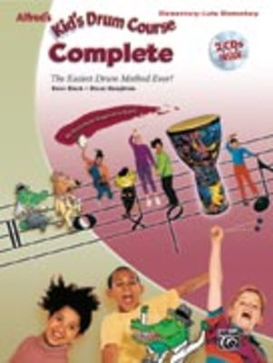 Alfred's Kids Drum Course Complete Book with 2 CDs